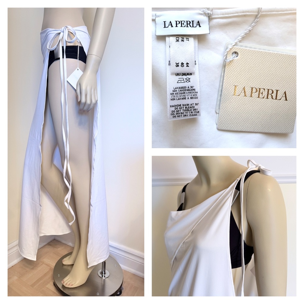 LA PERLA white sarong or cover-up